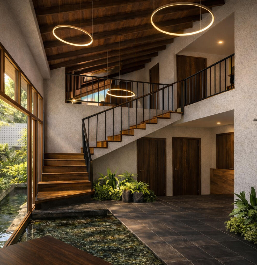 Vivienda bioclimática en Penonomé diseñada para ventilación cruzada y control solar pasivo